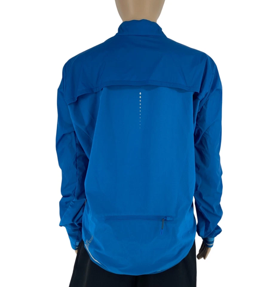 ODLO Women Dark Blue Dual Dry Water Resistant Pertex Bicycle Jacket Size M - Image 4 of 4