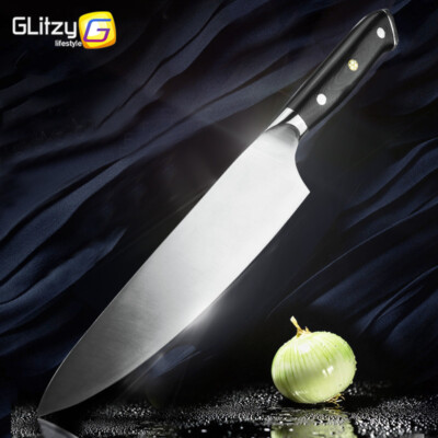 Kitchen knife 8 Inch Chef Knife 7Cr17 440C High Carbon German G10 Handle knife