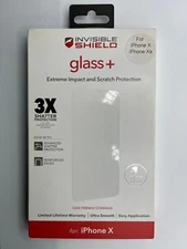 ZAGG InvisibleShield Glass + Screen Protector for iPhone X and iPhone XS (5.8")