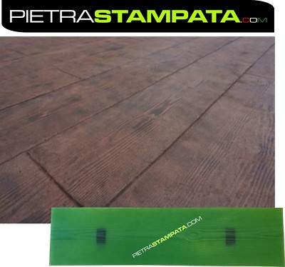 Decorative Concrete Cement Texture WOOD Imprint Stamp Mat