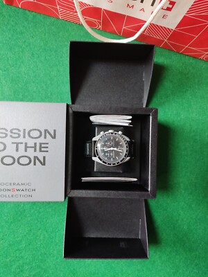 OMEGA X SWATCH Moonwatch Mission To The Moon 42mm Bioceramic Collection