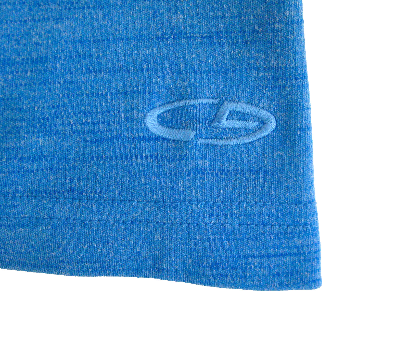 CHAMPION Men's (Size Large) Solid Blue Short Sleeve Duo Dry Blend Polo Shirt Top