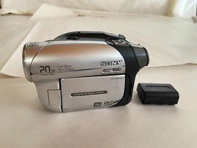 Sony Handycam DCR-DVD92 DVD Video Camera WORKS No Charger | eBay