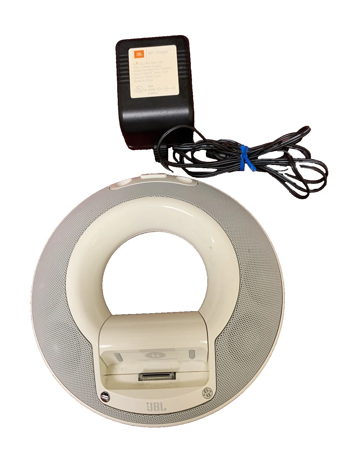 JBL White Audio Player Docks & Mini Speakers for iPod Classic