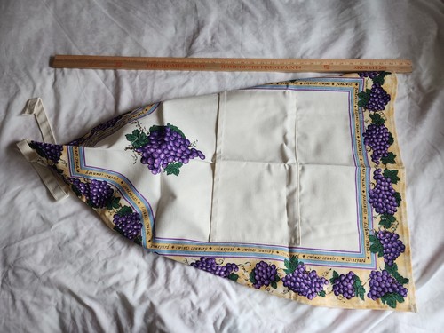 Kay Dee Designs Vineyard "Wine Country" Full Length Dual Pocket Chef Apron - Picture 7 of 7