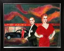 Joanna Zjawinska, Maxim's, Screenprint, signed and numbered in pencil