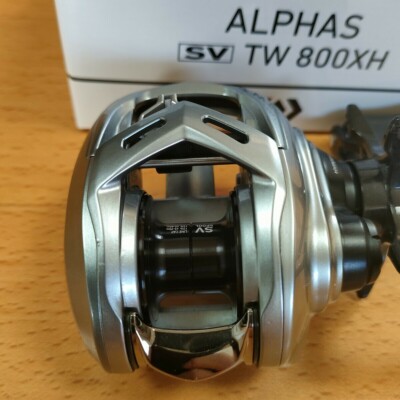 Daiwa Alphas SV TW 800- XH JDM Baitcasting Reel brand new