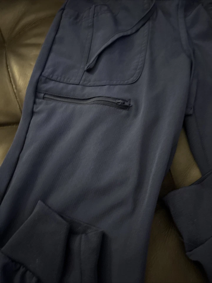Pantalones Médicos Barco One Azul Marino Para Mujer Talla Pequeña Bolsillos para Correr Foto 2 de 4