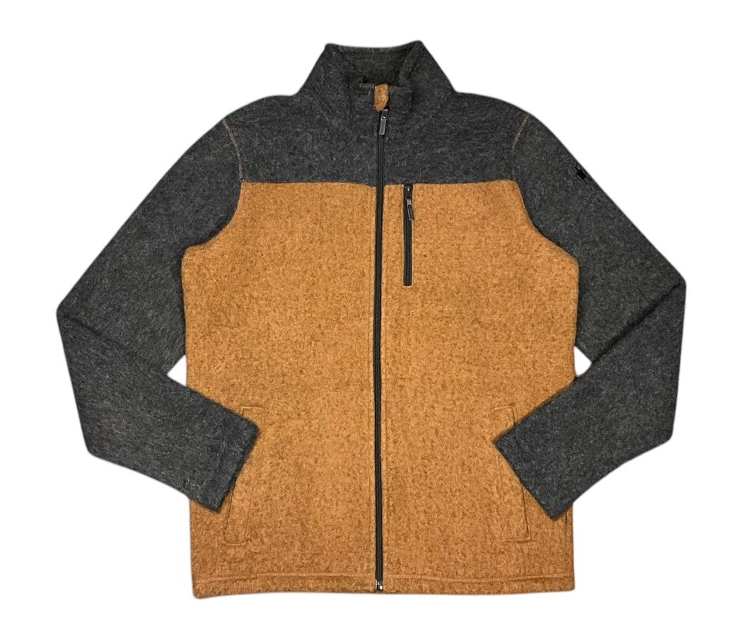 Smartwool Jacket Mens Medium Orange Hudson Trail … - image 2