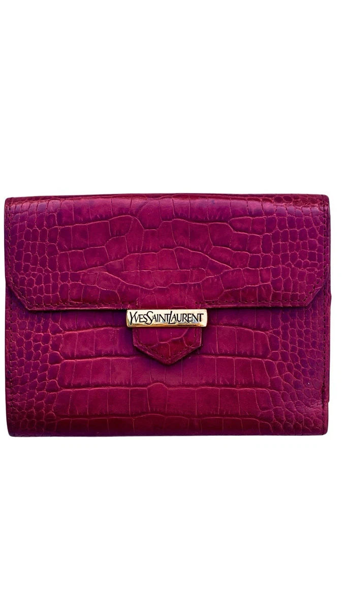 Saint Laurent Wallets for Women with Vintage Leather for sale | eBay