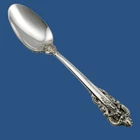 Sterling Silver Wallace Grande Baroque European Size Heavy Teaspoon ~$169 each
