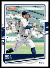 2020 Donruss Blue Jose Altuve Houston Astros #159
