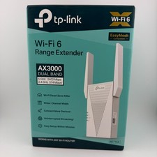 TP-Link  RE715X AX3000  Mesh WiFi6 Wireless Extender  9K