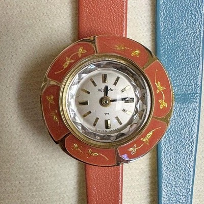 Vintage 60s 60s Nivada Colorama VII Women's 17 Jewel
