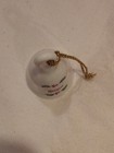 ANGIE Personalized Holly Berries White Porcelain Bell   1.75”x1”  Christmas — photo 4