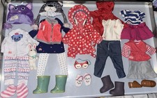 Our Generation 18in Doll Clothing Lot Hat Jacket Dress Pants Shoes Sleepwear