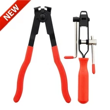 🔥2Pcs CV Clamp and Joint Boot Clamp Pliers Tool Banding Crimper Cutter