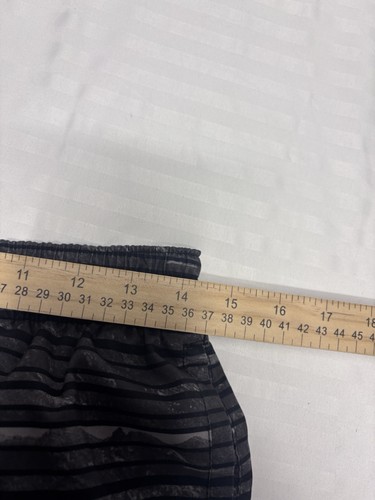 Nike Swim Oxidized Stripe Breaker 11" Board Short Trunks Black Mens Large - Picture 8 of 9