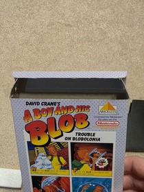 A Boy And His Blob (Nintendo Nes) Authentic Complete NES Box