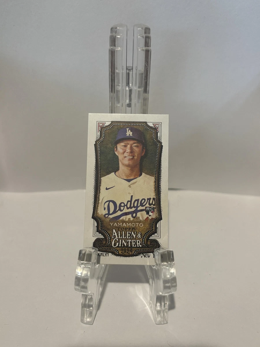 2024 Topps Allen & Ginter - Yoshinobu Yamamoto #201 for sale | eBay