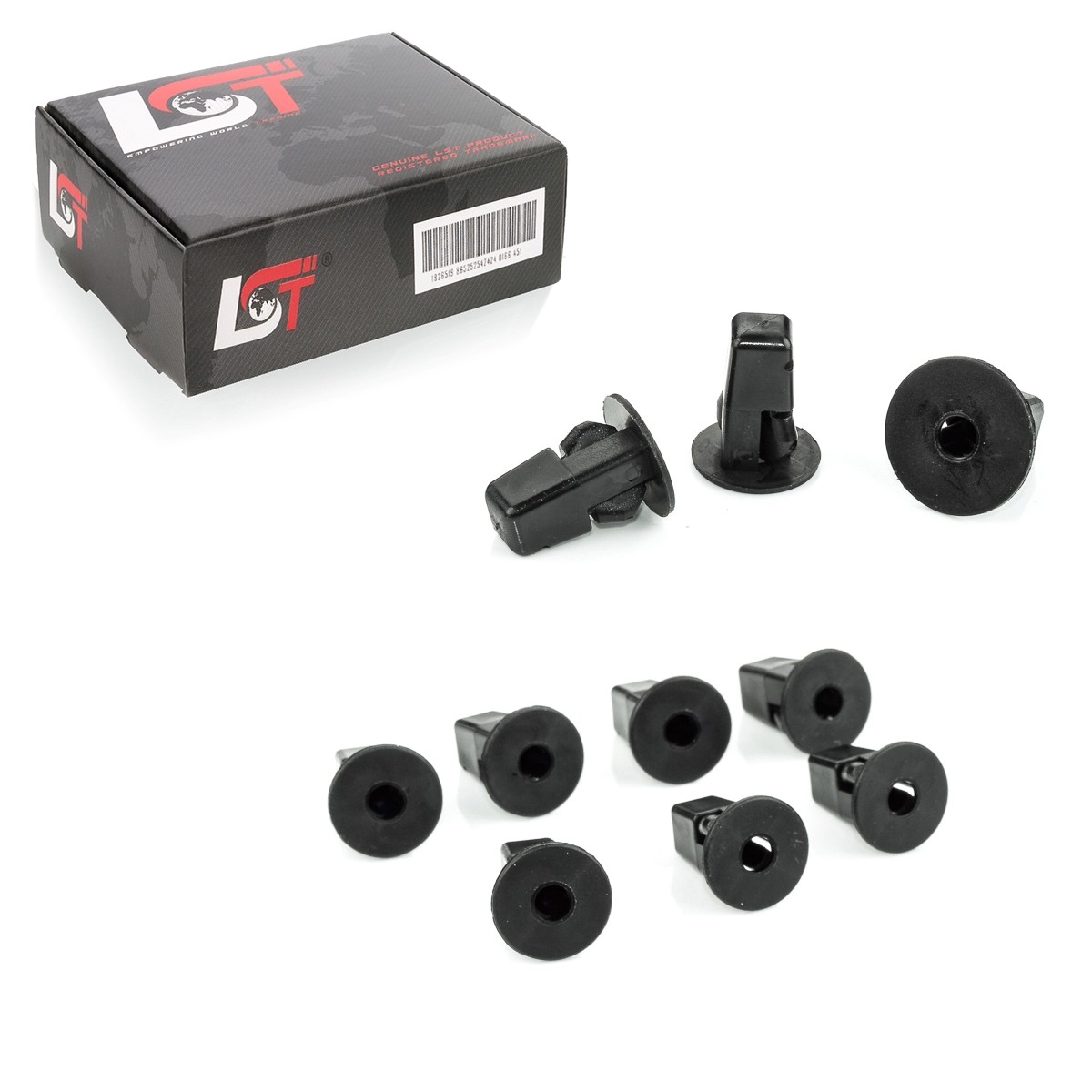 10X Wheel Arch Mud Flap Clips Bushings For TOYOTA HILUX LAND CRUISER