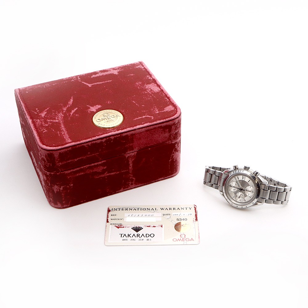 OMEGA Speedmaster Date 3513.30 Chronograph Silver StainlessSteel Men Automatic image 2