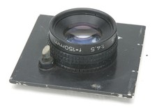 Rodenstock Rogonar-S 4.5/150mm Up To 4x5" Enlarging Lens In Beseler Board. READ.