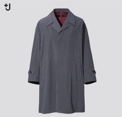 UNIQLO+J Oversized Edelstahl Kragen Mantel Jil Sander Gebraucht