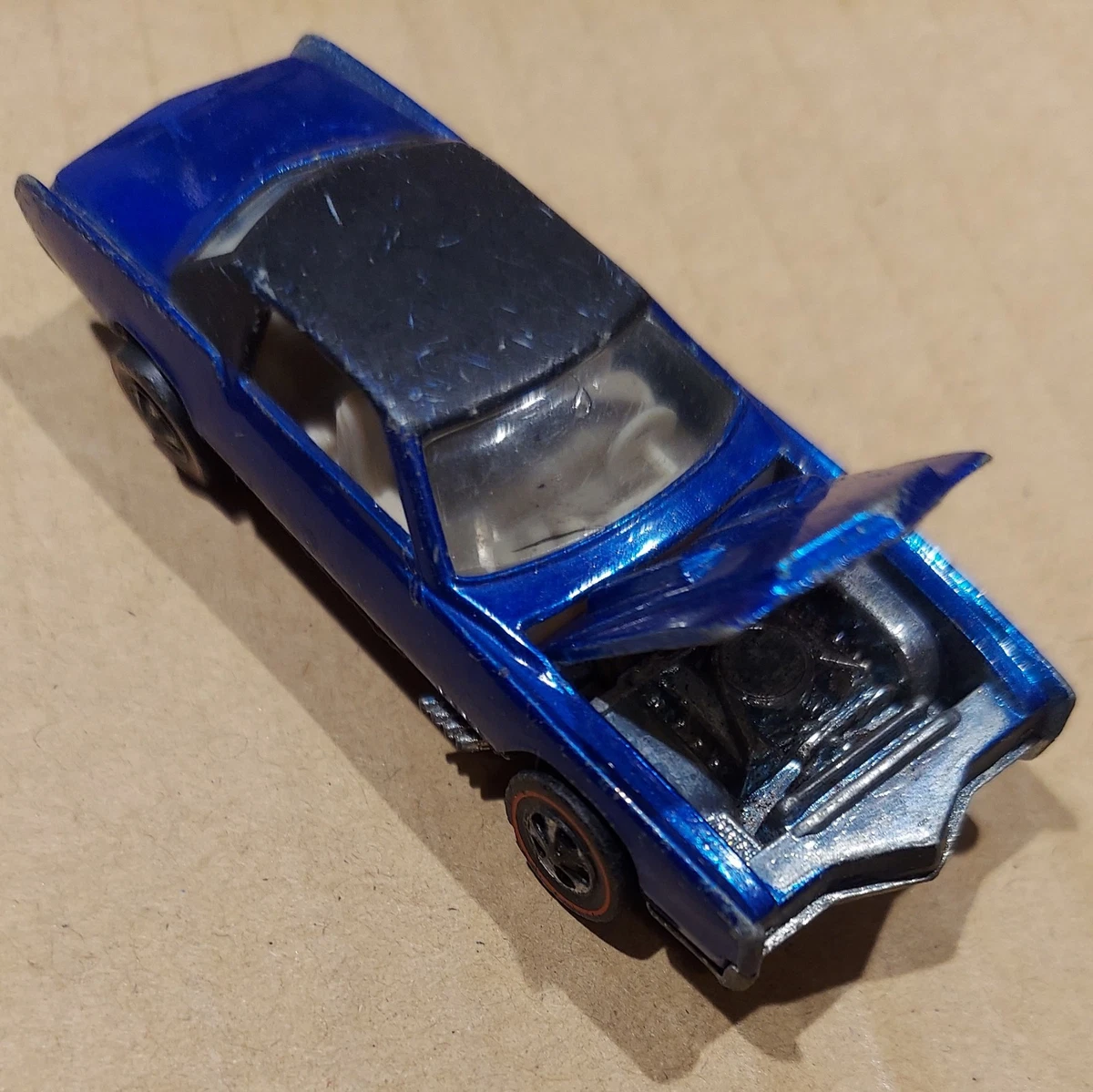 Hot Wheels Redlines Blue 1968 Vehicle Year Vintage Manufacture