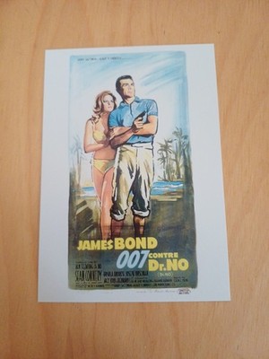 AK - James Bond - S. Connery - 007 gegen Dr. No - 2 - Neuwertig