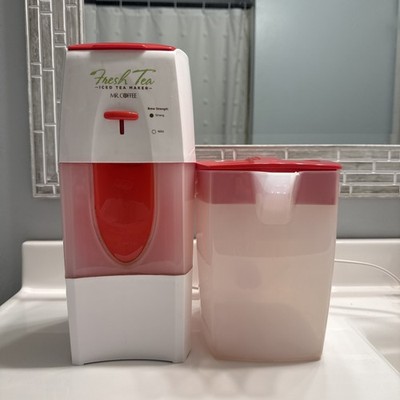 Mr. Coffee Fresh Tea Iced Tea Maker 3 Quart w/Pitcher TM75RS Red Tested