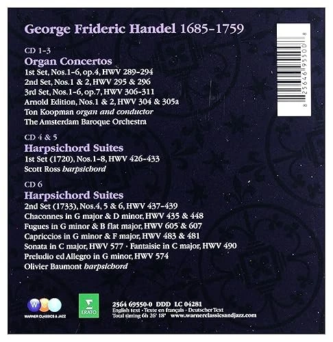 Handel Edition: Organ & Harpsichord Music - Image 4 of 4