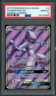 Pokemon Mewtwo GX Full Art Shining Legends #72 PSA 10 Gem Mint