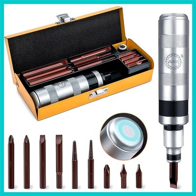 Corrosion-Resistant Impact Driver Set - 12 PCS S2 Steel for Efficient Repairs