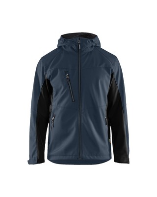 Blakläder Softshell Jacke marineblau/schwarz Gr. M