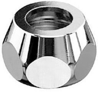Schell 265090699 Quetschverschraubung Komplett, Chrom 1/2Zoll X 10 Mm
