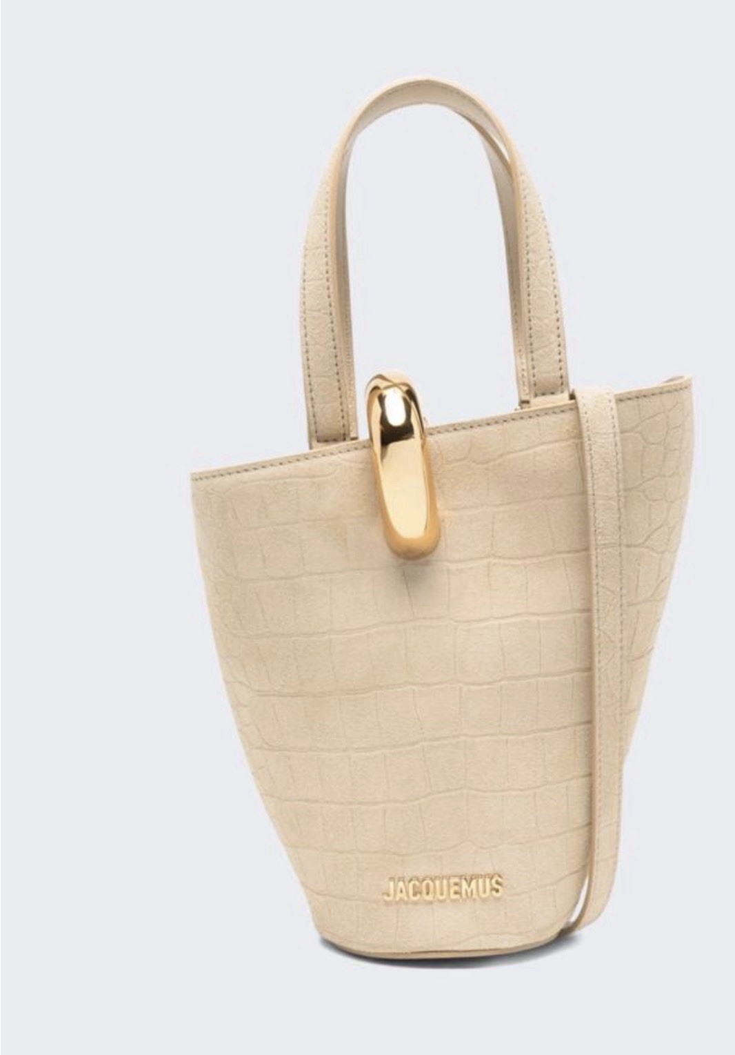 JACQUEMUS LE PETIT BAMBOLA BAG BEIGE Retail $1350