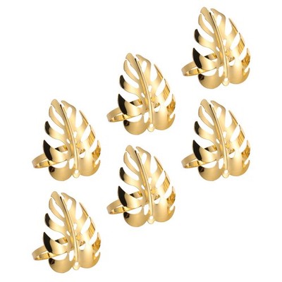  2 Pack Serviettenringhalter Kreative Serviettenschnalle Holiday Serviettenringe