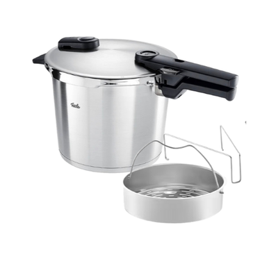 #ad Fissler Vitaquick Premium Pressure Cooker 6.3 Q with Steamer Insert incl. Tripod $349.00