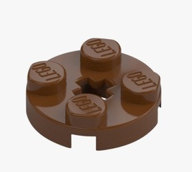 LEGO 10x Round Plate 2x2 Brown Round Plate 4032 4211159 Reddish Brown Tree NEW