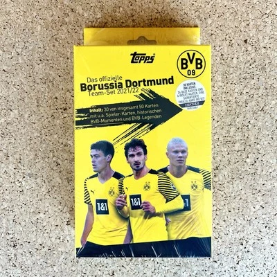➠ Topps Borussia Dortmund BVB Team Set 2021/22 - Hobby Fan Box Display New