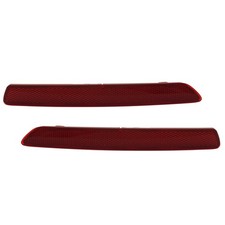 For BMW 3-Series 2016 2017 2018 Reflector Driver and Passenger Side Pair | CAPA