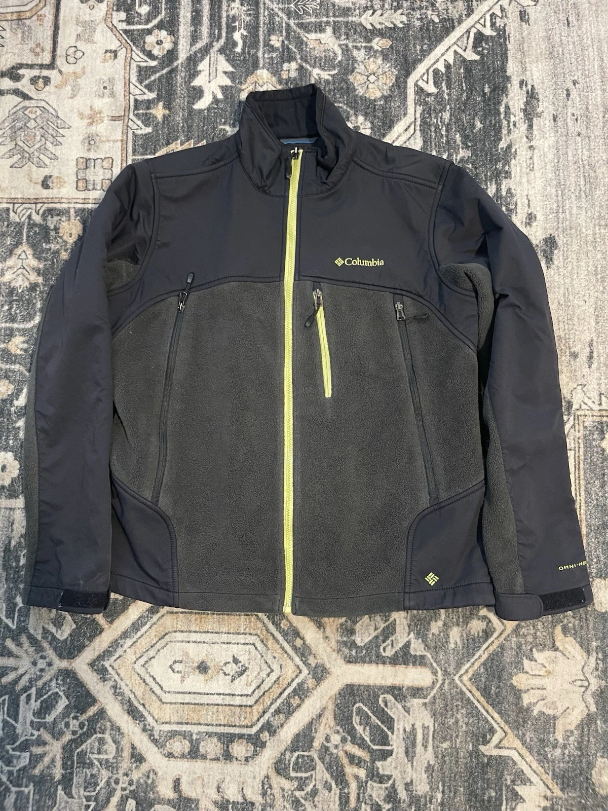 Columbia Men's Heat Elite Jacket Size Large Dark Moss Black s2
Opens in a new window or tab