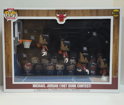 MICHAEL JORDAN - Chicago Bulls - 1987 Dunk Contest Funko Deluxe