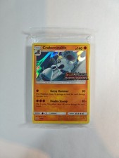 🔥Pokemon Burning Shadows Stamped Promo CRABOMINABLE SM47 Sealed Prerelease📈 