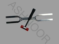 432 Hz & 288 Hz Tuning Fork – Dual-Frequency Healing Set with Mallet