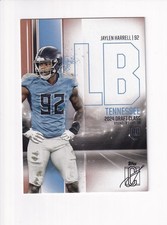 2024 Topps SIGNATURE CLASS BRONZE JAYLEN HARRELL ROOKIE RC