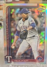 2025 Topps Chrome Update Series - Rookie Debut Kumar Rocker #USC160 Refractor 