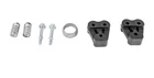 Mounting material mounting kit catalytic converter for Smart Fortwo 451 1.0 convertible coupe