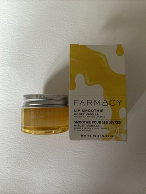 Farmacy Lip Smoothie Honey Vanilla Vitamin C + Peptide Lip Balm 0.34 oz